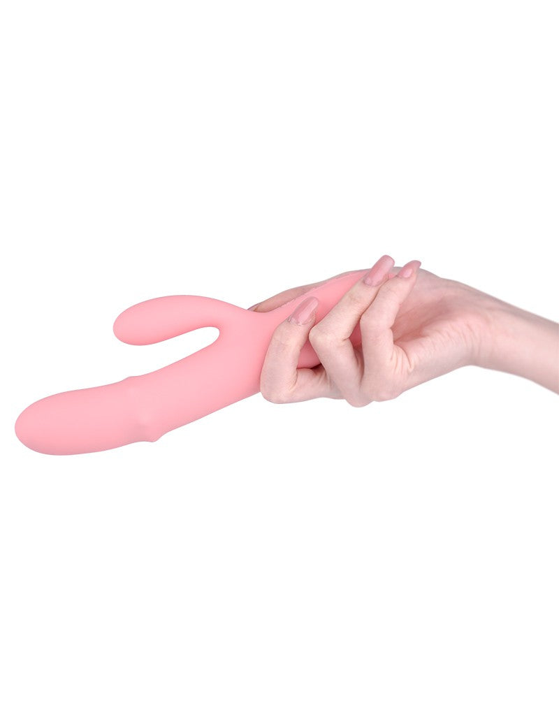 SVAKOM - Mora Neo - Interaktiver Rabbit-Vibrator mit thrusting Perlen - Pink