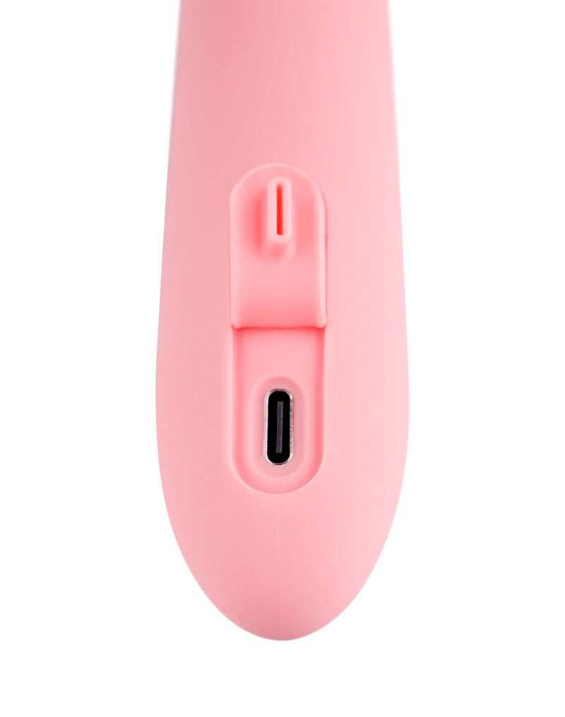 SVAKOM - Mora Neo - Interaktiver Rabbit-Vibrator mit thrusting Perlen - Pink