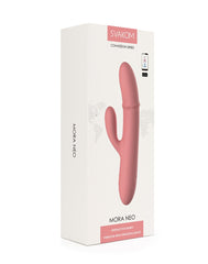 SVAKOM - Mora Neo - Interaktiver Rabbit-Vibrator mit thrusting Perlen - Pink
