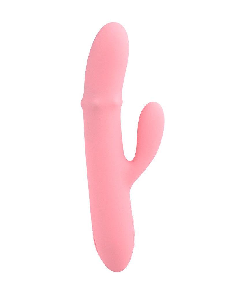 SVAKOM - Mora Neo - Interaktiver Rabbit-Vibrator mit thrusting Perlen - Pink