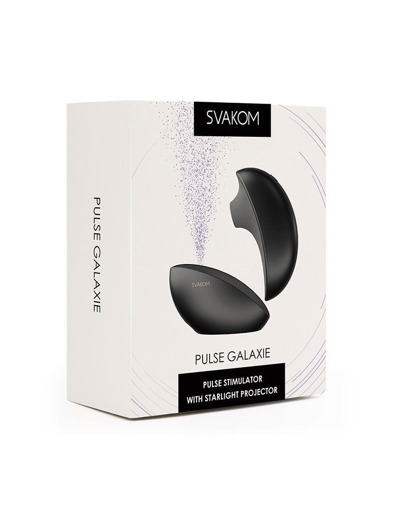 SVAKOM - Pulse Galaxie - Luftdruck-Vibrator - Schwarz