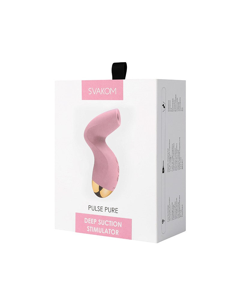 SVAKOM - Pulse Pure - Luftdruck-Vibrator - Rosa