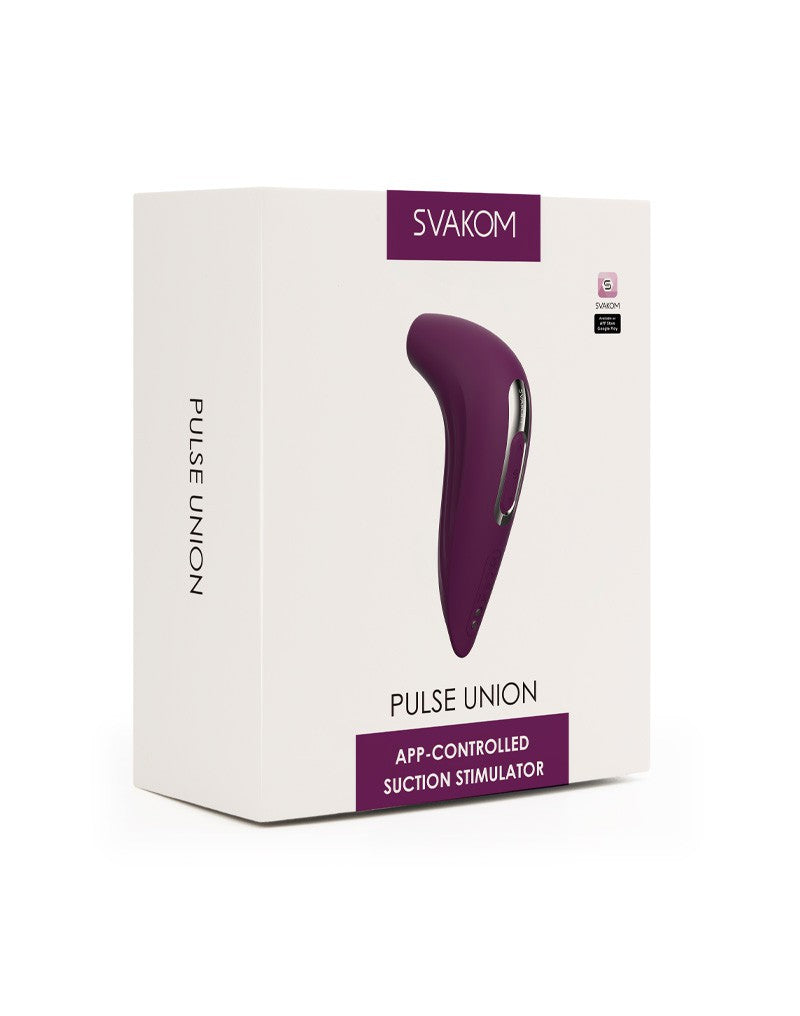 SVAKOM - Pulse Union - Luftdruck-Vibrator (mit App-Steuerung) - Violett