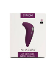 SVAKOM - Pulse Union - Luftdruck-Vibrator (mit App-Steuerung) - Violett
