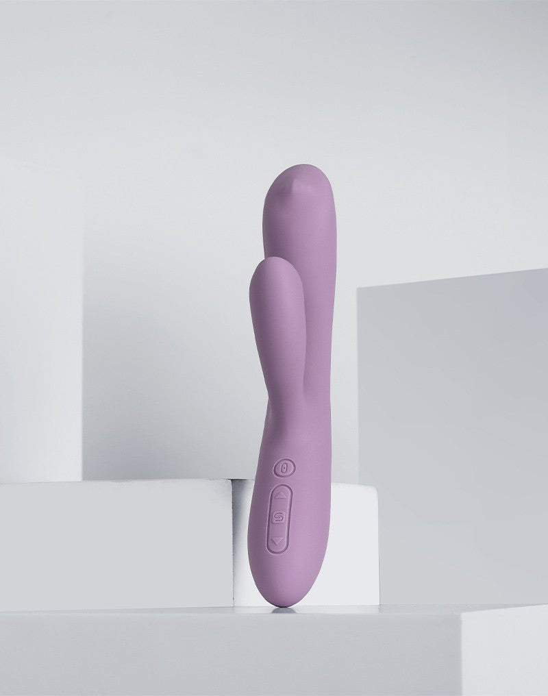 14: SVAKOM - Trysta Neo - Interactive Rabbit Vibrator with G-Spot Ball - Pink
