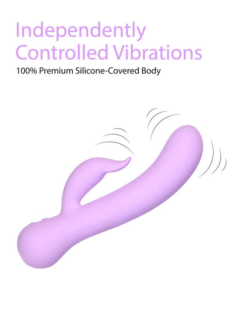 Swan - Special Duchess - Rabbit Vibrator - Lila