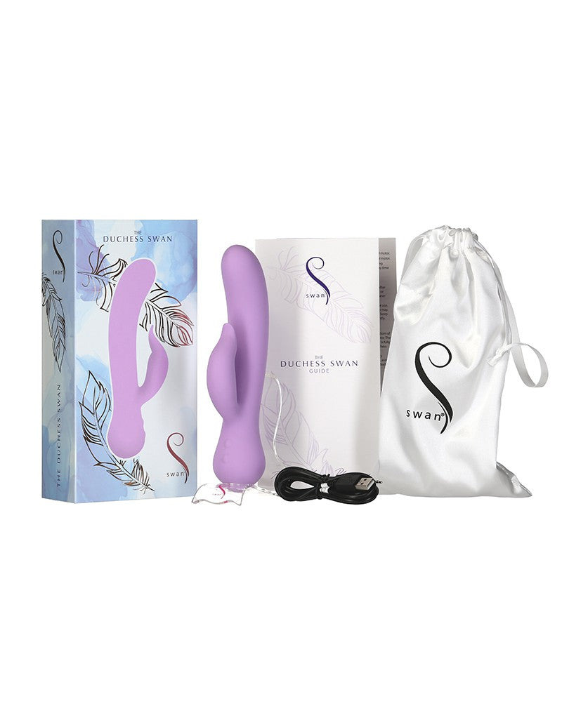 Swan - Special Duchess - Rabbit Vibrator - Lila