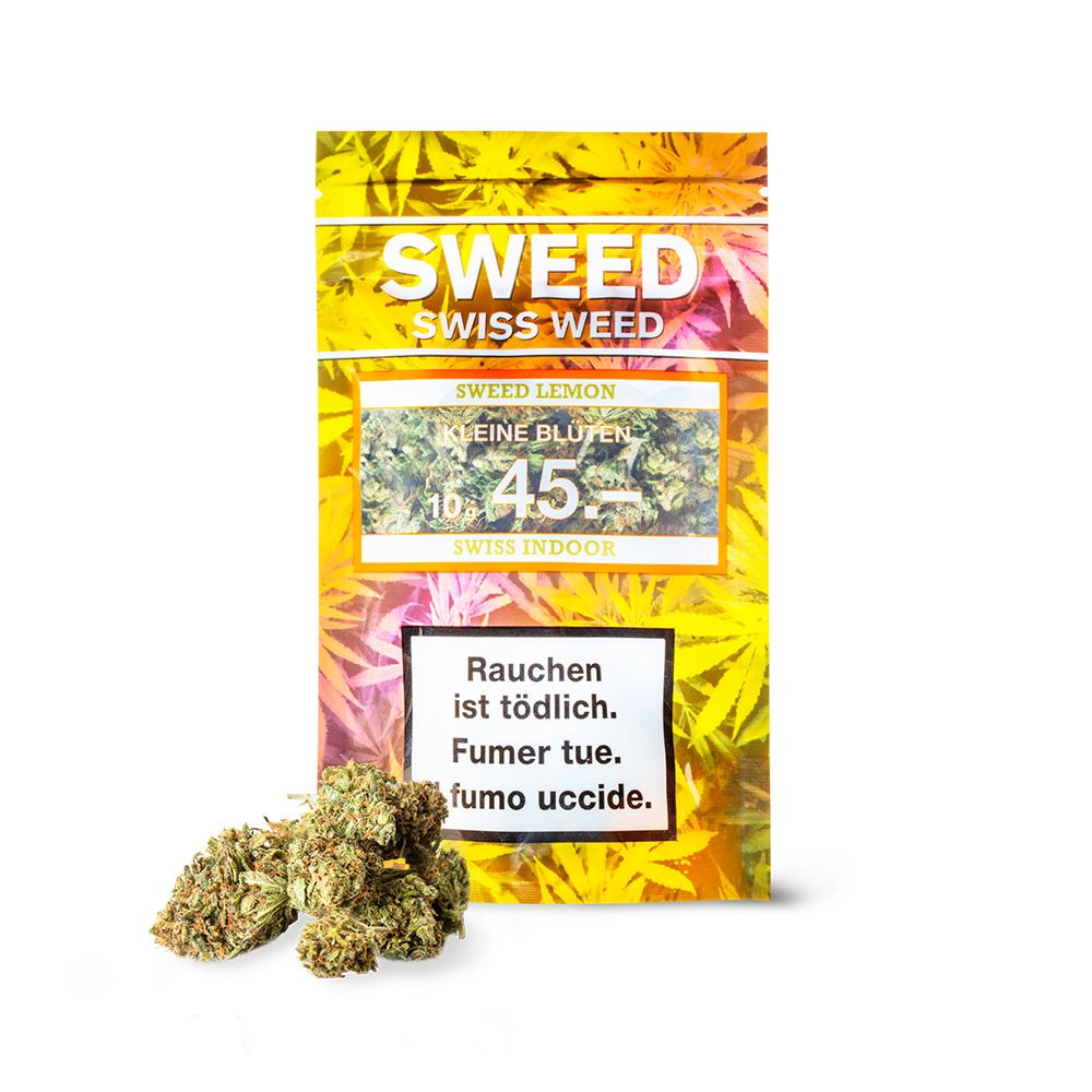 SWEED Lemon CBD Blüten 10g (Standard Qualität)