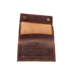 OHIA Drehertasche, echt Leder, braun