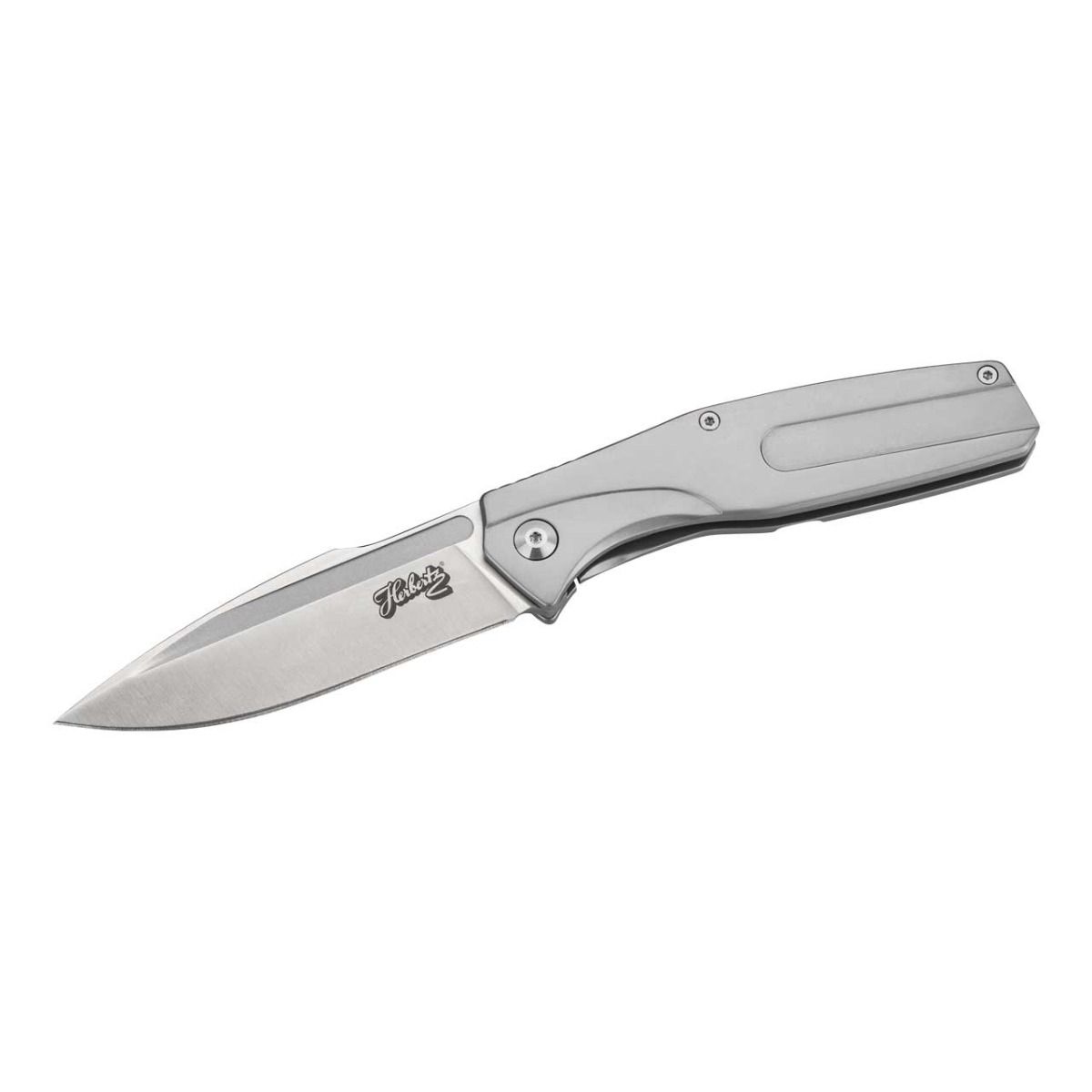 Herbertz Taschenmesser Edelstahl - Silber