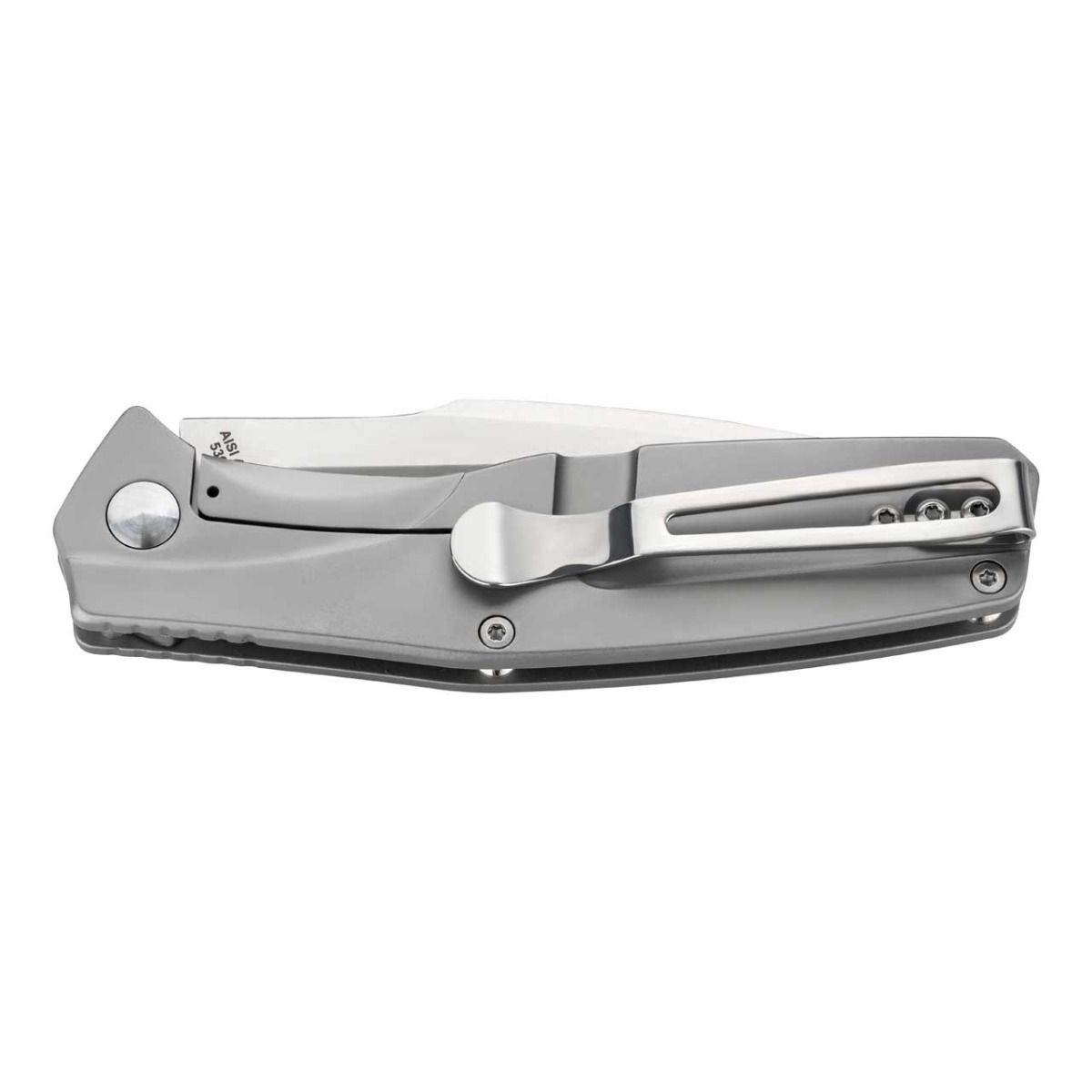 Herbertz Taschenmesser Edelstahl - Silber