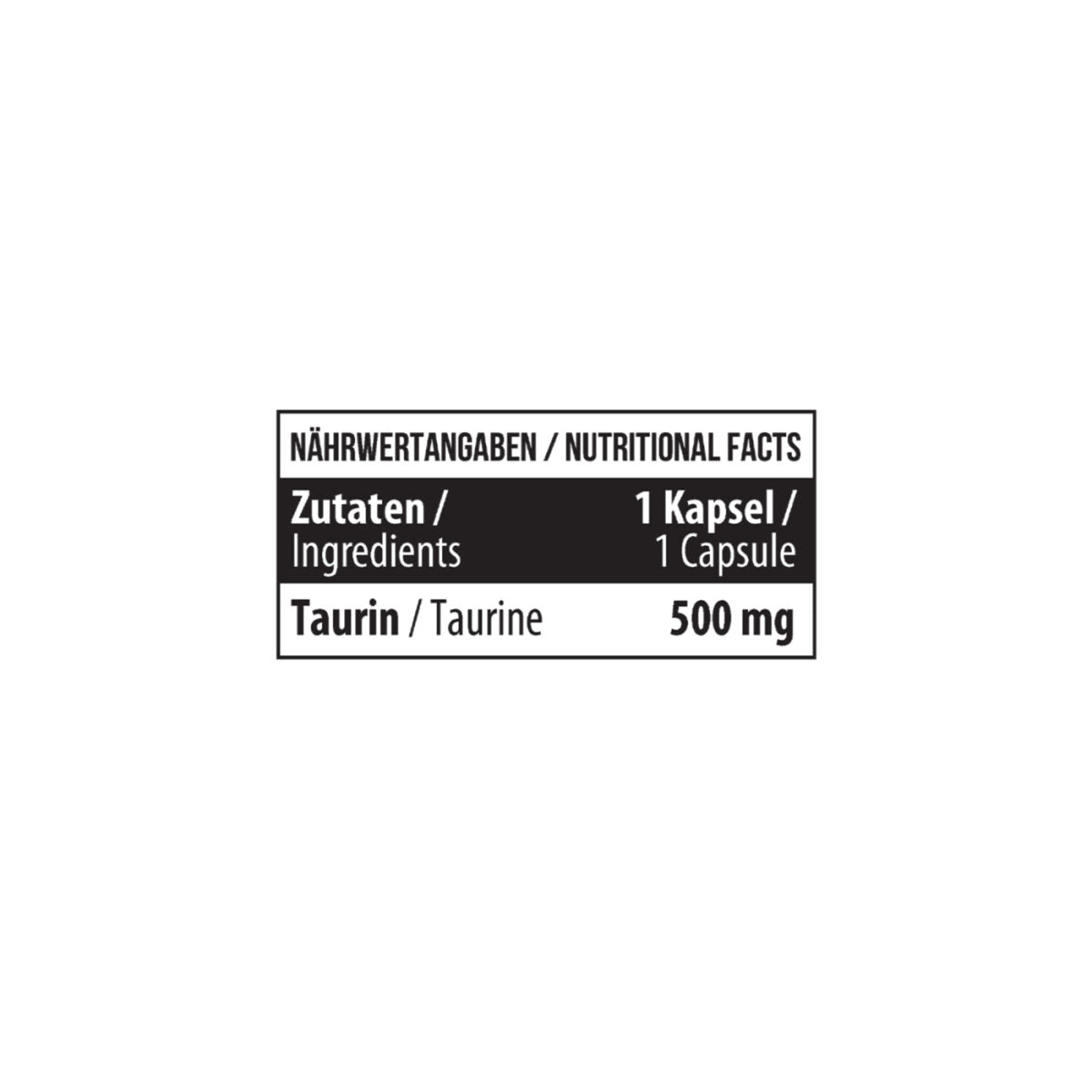 Taurine 240 Capsules