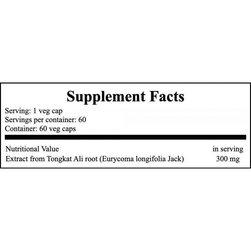 TestoJack 300mg - 60vegcaps. x12