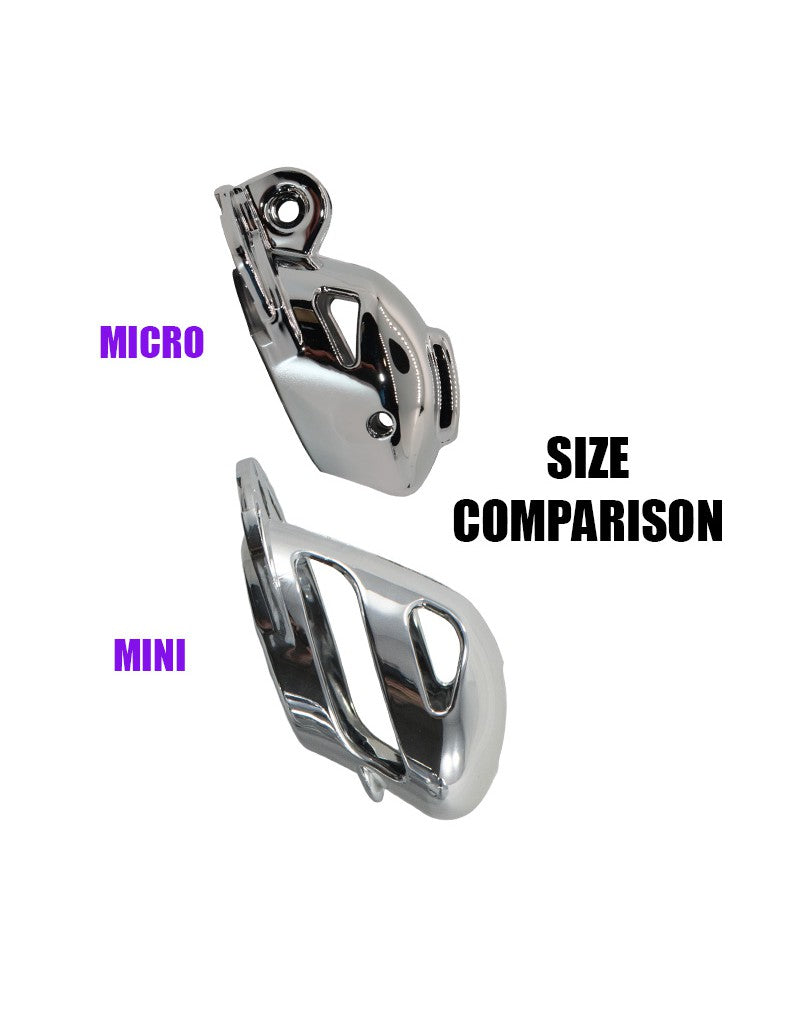 The Vice -  Keuschheitskäfig Mikro - Transparent