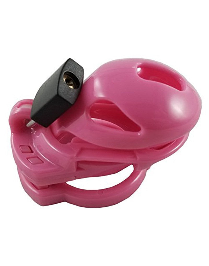 5: The Vice - Keuschheitskäfig Mini V2 - Pink