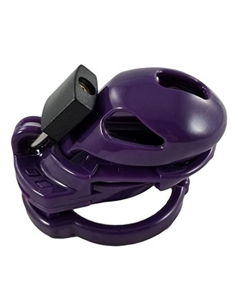 5: The Vice - Keuschheitskäfig Mini V2 - Violett