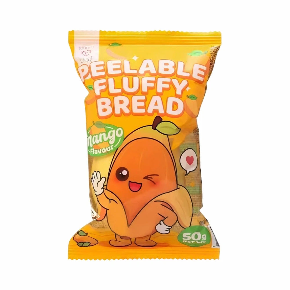 Tokimeki Peelable Fluffy Mango Bread 50g