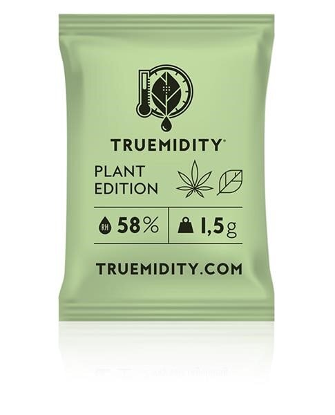 Truemidity - Humidity Pack - Feuchtigkeitsregulator - 58% - 1.5g - Display - 25 Stück