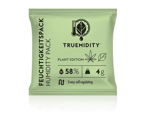 Truemidity - Humidity Pack - Feuchtigkeitsregulator - 58% - 4g - 1 Stück