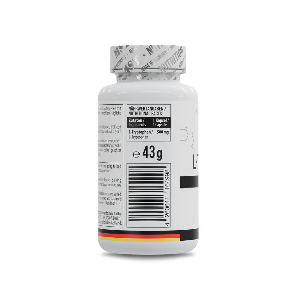 Tryptophan 500 mg 60 Kapseln