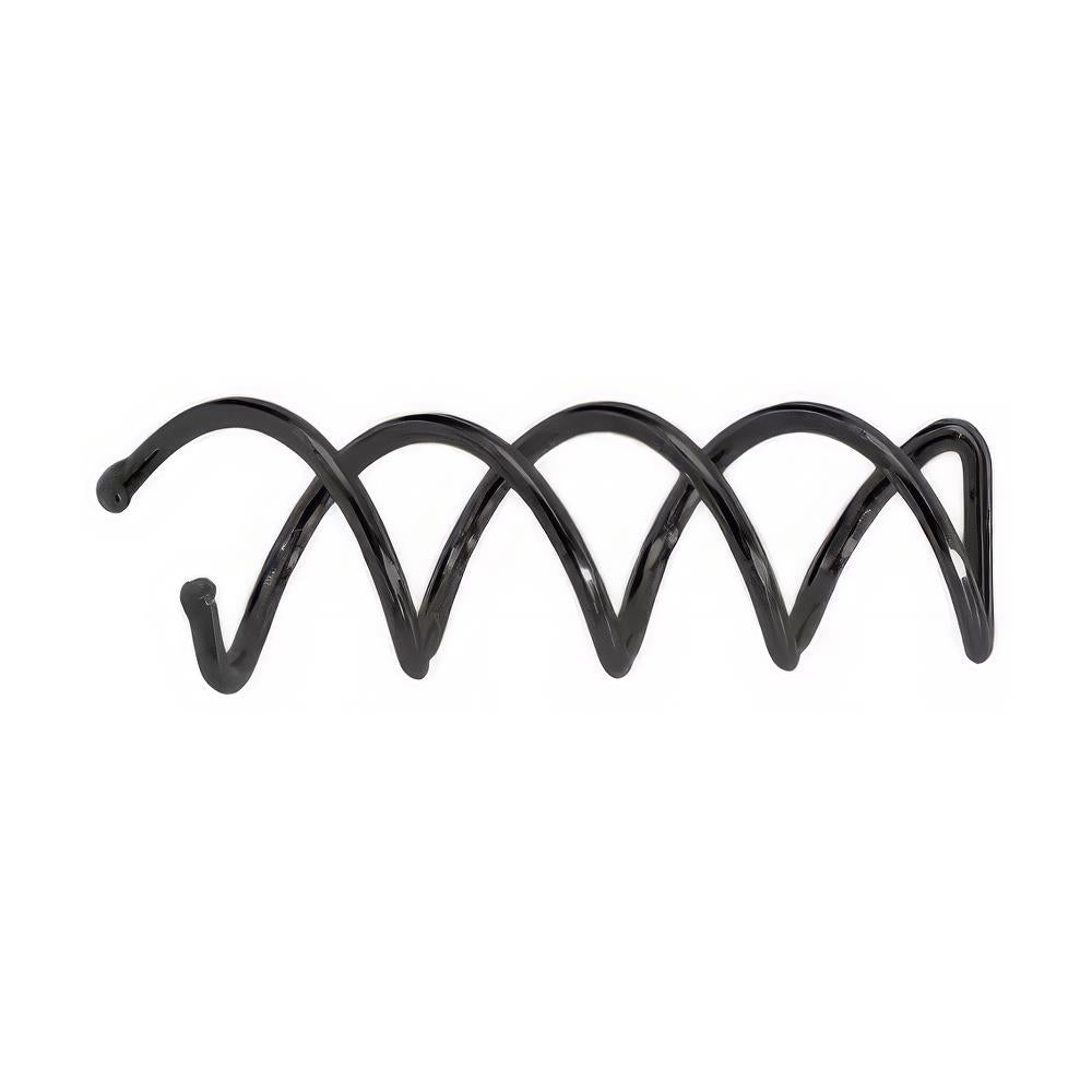 Twister Dutt Spiral Haarnadel, 5er-Set, schwarz