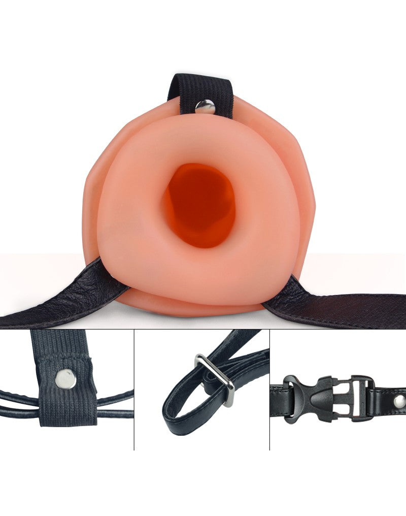 5: Unisex Hollow Strap On 6.5"