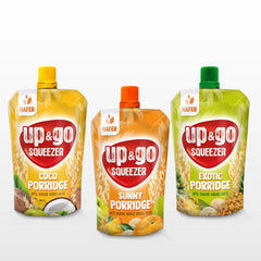 up&go Squeezer Porridge Mix (3 Sorten)