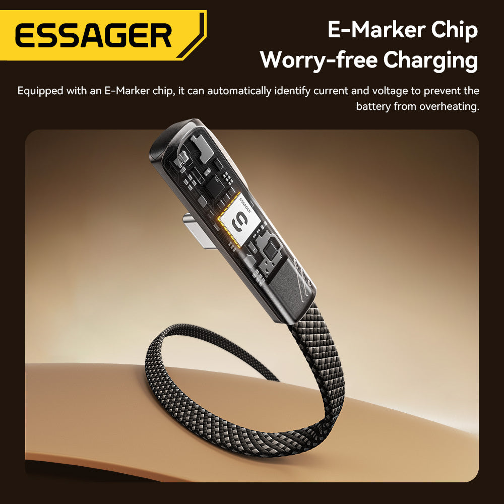 USB-A - USB-C, 240W, 5A, 480 Mbps, USB 2.0, 2 m