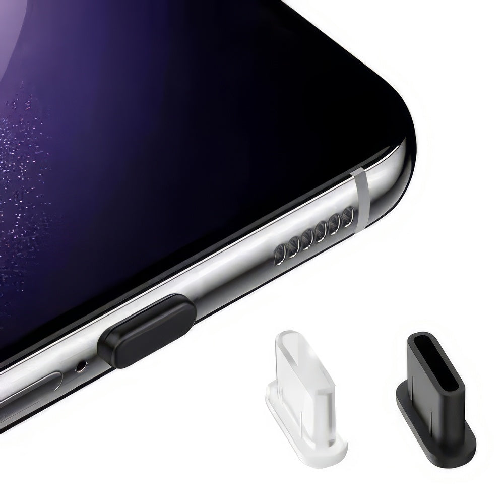 USB C Staubschutzkappe Silikon, transparent