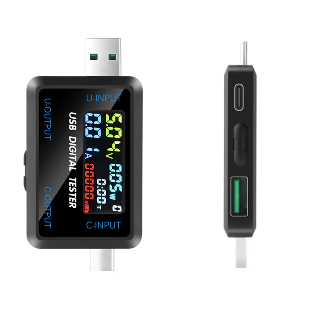 * USB-C + USB Digital Power Tester