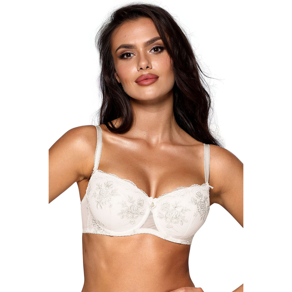 V-10151 push-up bra beige-black
