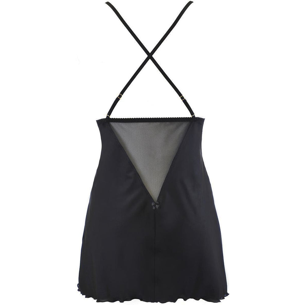 V-10479 babydoll & string black