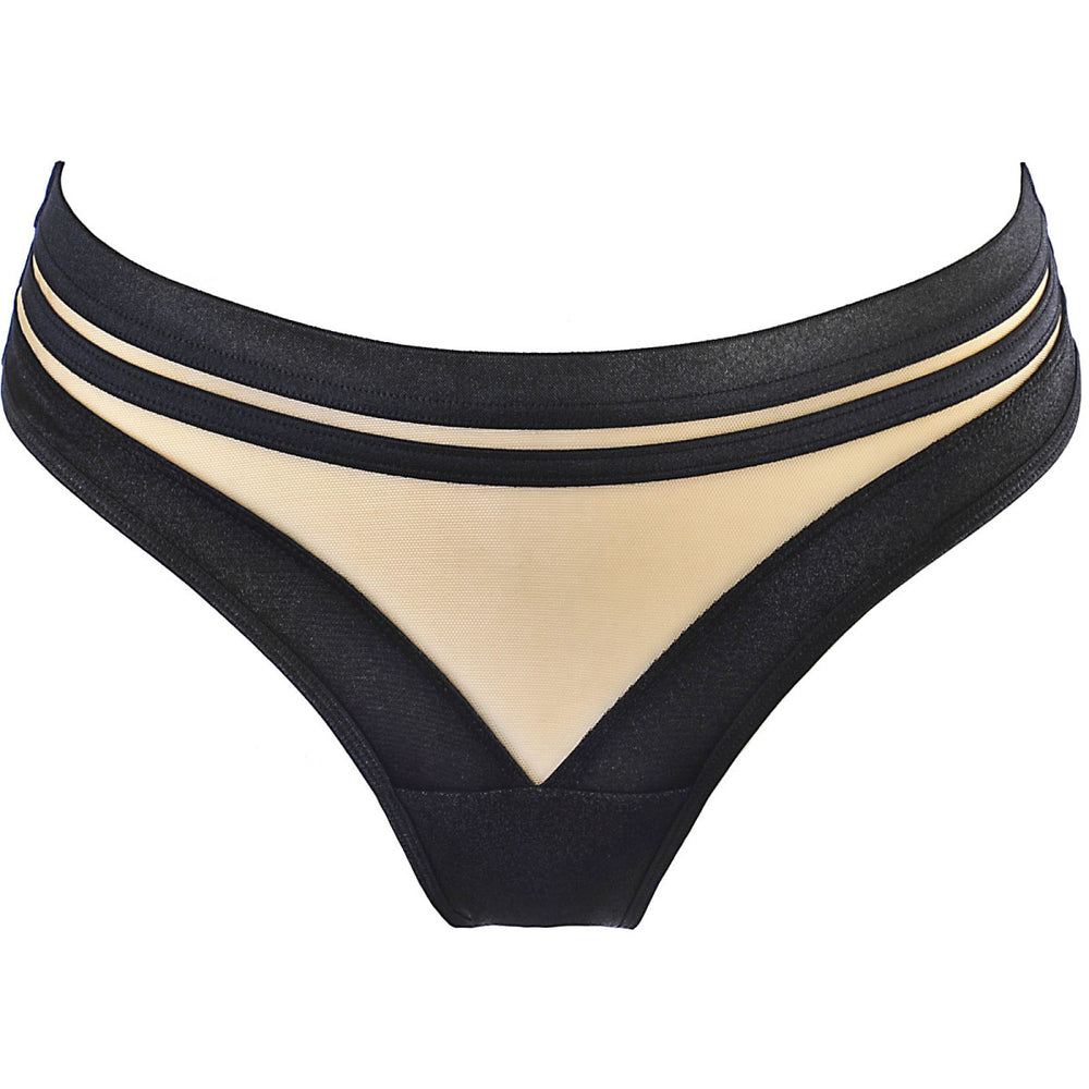 V-10495 string black-beige