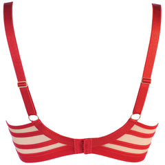 V-10501 bra red-beige