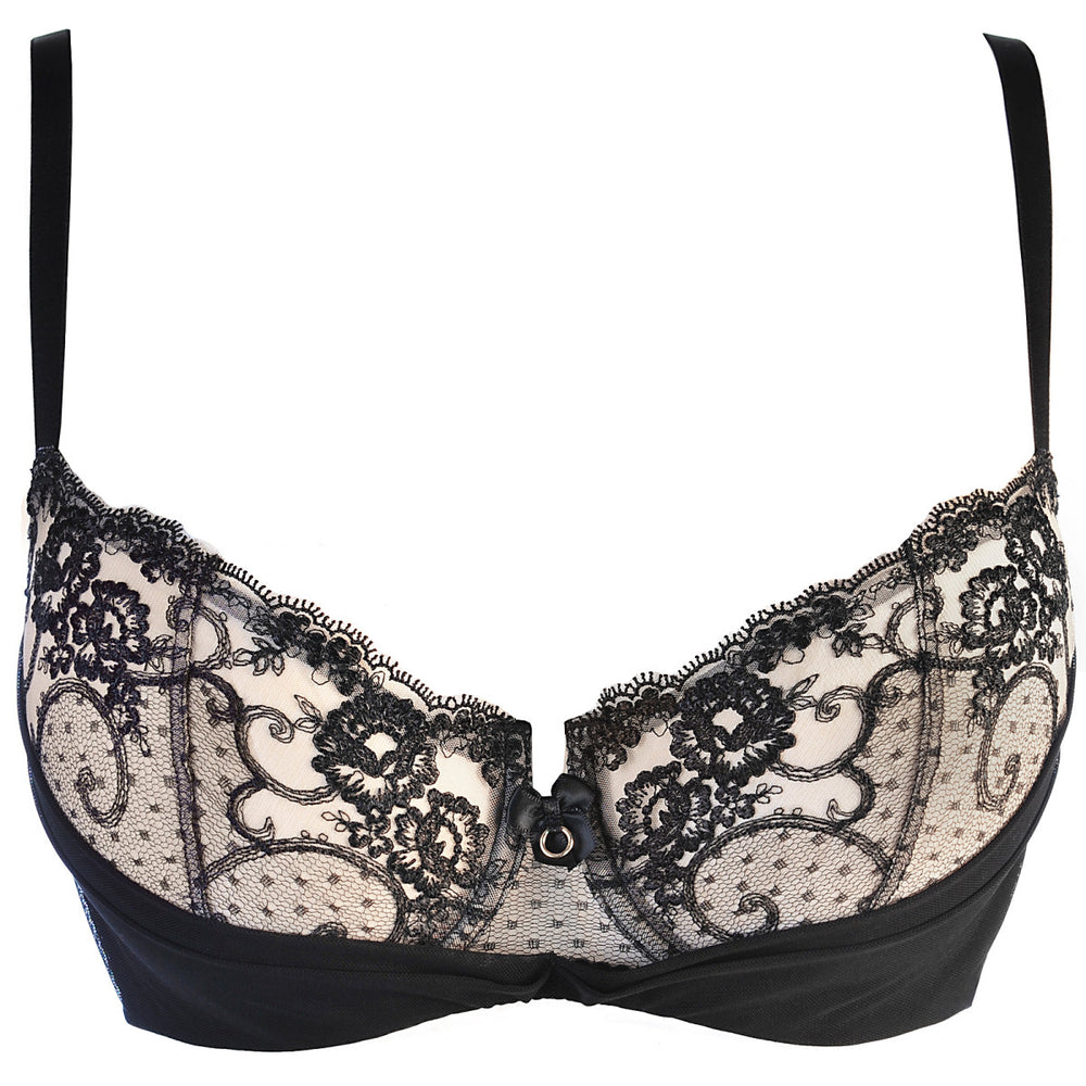 V-10521 bra black-beige