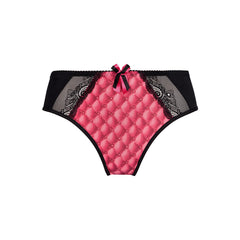 V-8463PS Plus Size panty pink-black