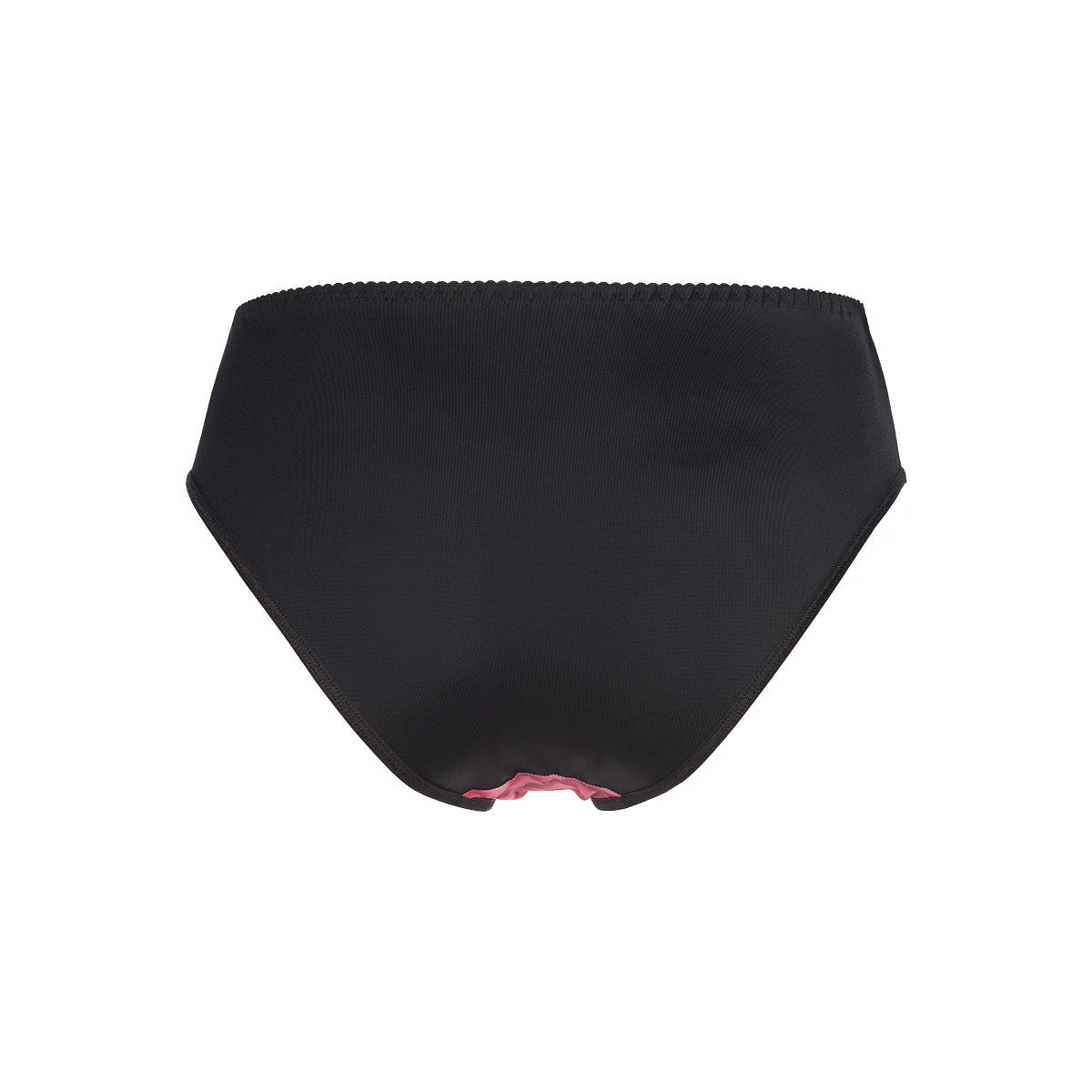 V-8463PS Plus Size panty pink-black