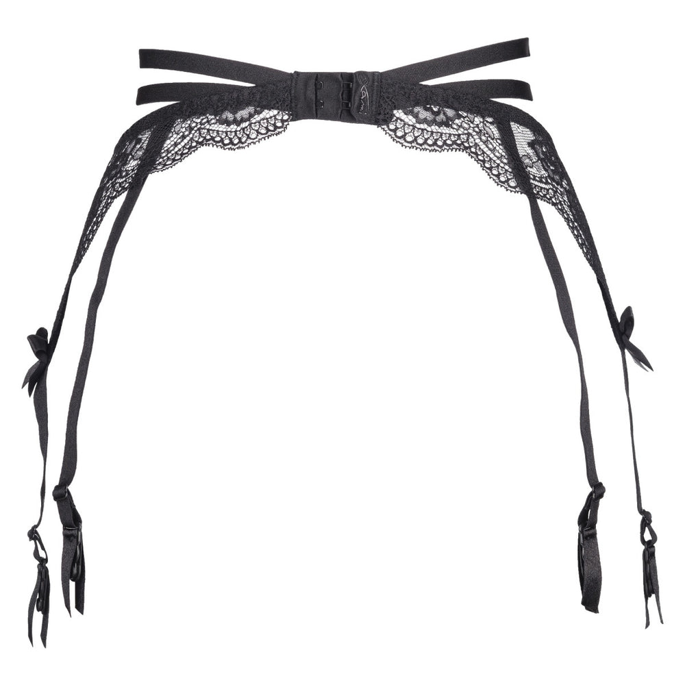 V-8692PS Plus Size garter belt black