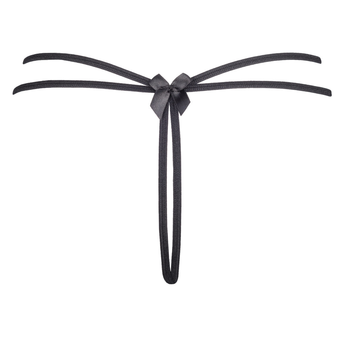 V-8698PS Plus Size string black