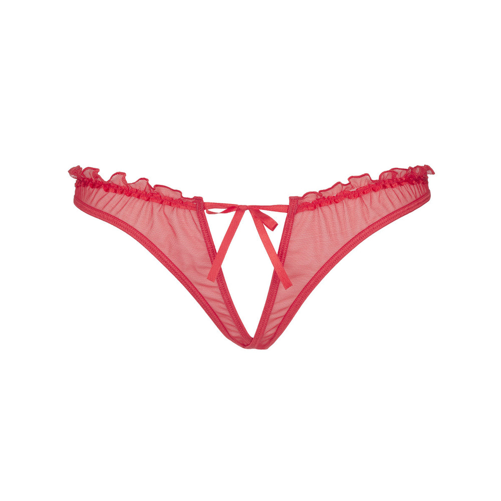 V-8741PS Plus Size bra red
