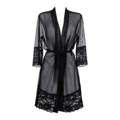 V-8840 peignoir black