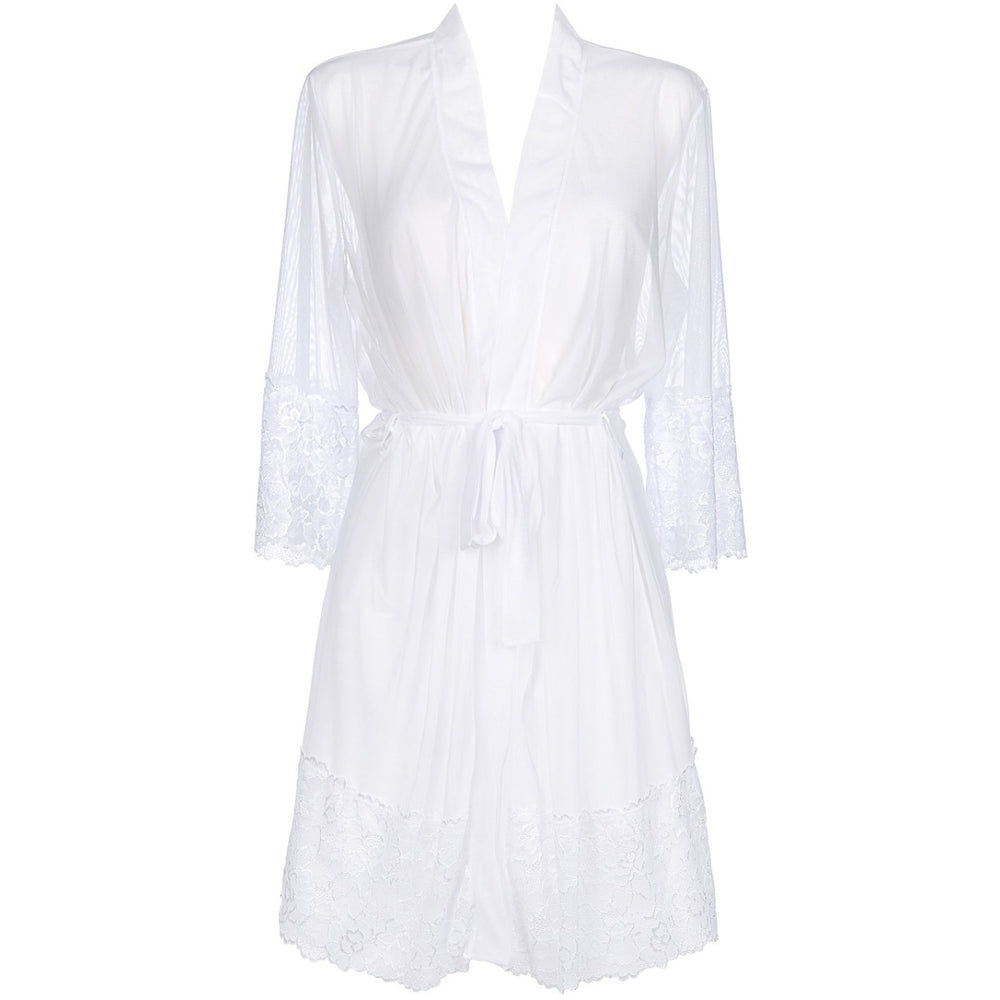 V-8850 peignoir white
