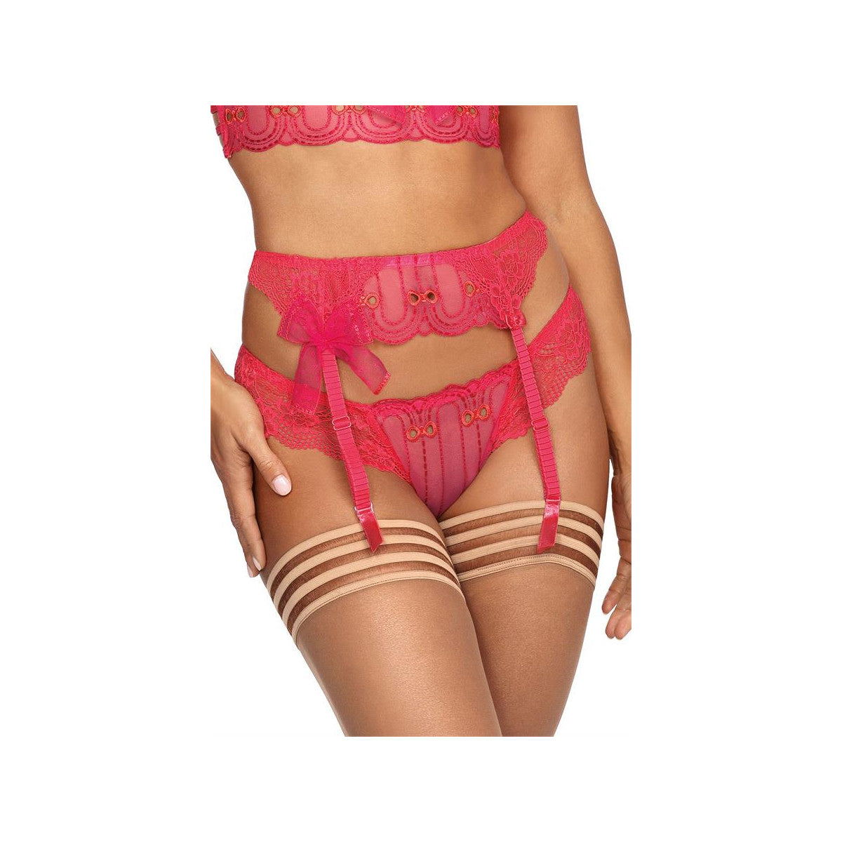 V-9551 bustier pink