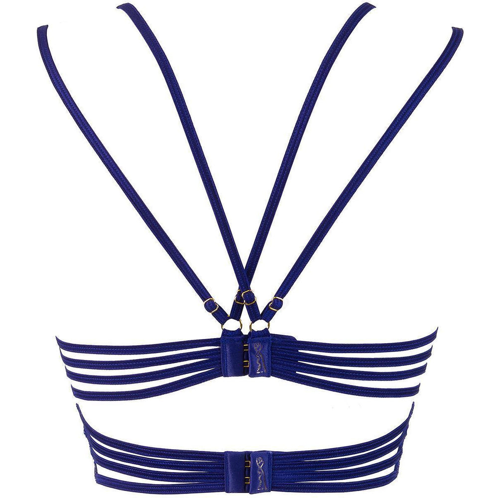 V-9611 bustier blue