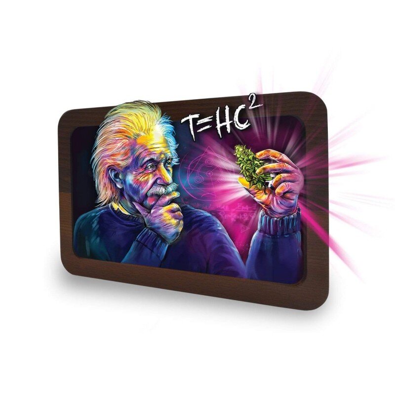 V Syndicate - 3D Wood Rolling Tray - 30 x 18cm - T=HC2 Classic