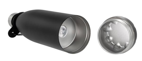 Verstecktresor / Stash - Thermosflasche Edelstahl - Black - 1 Stück