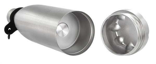 Verstecktresor / Stash - Thermosflasche Edelstahl - Silver - 1 Stück