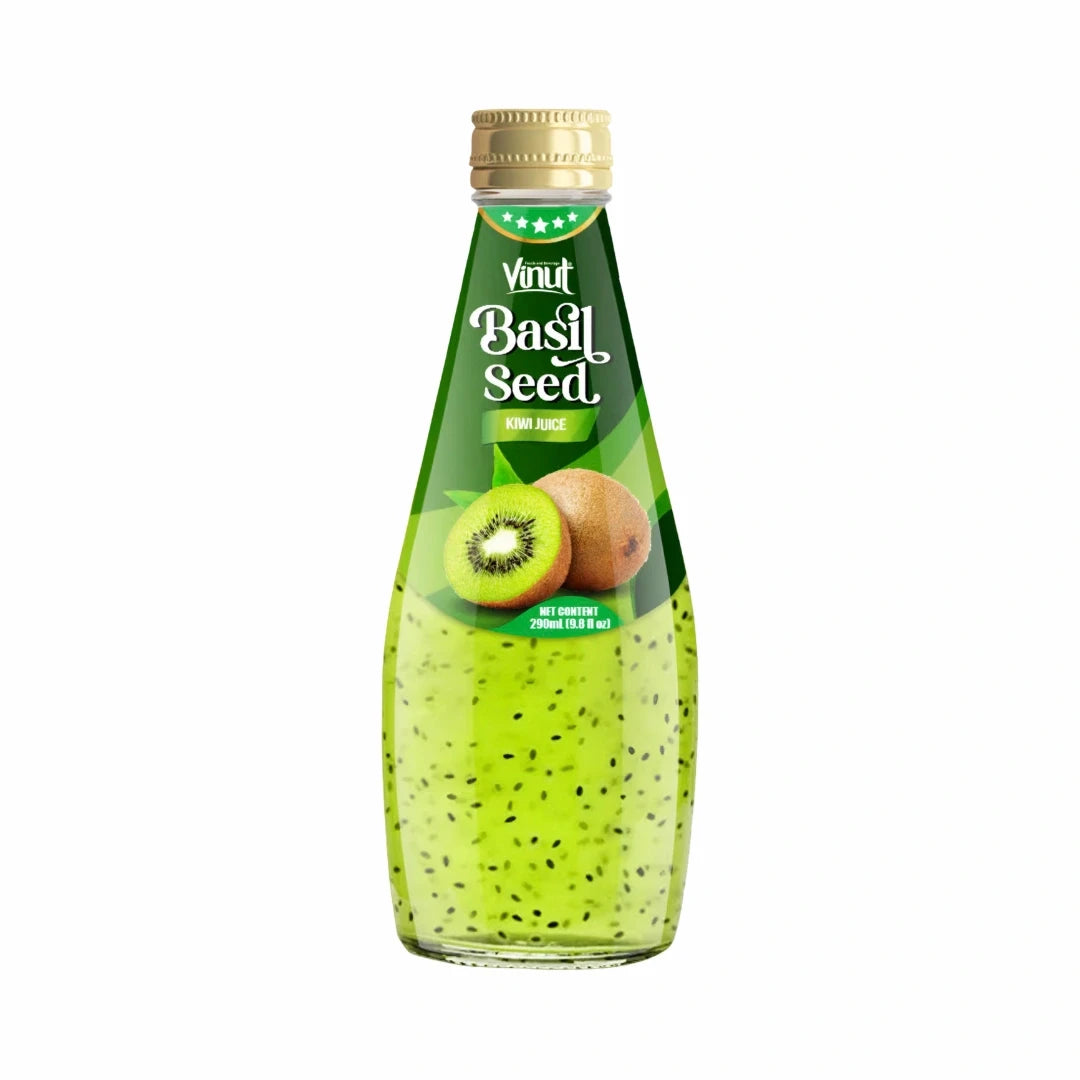 Vinut Basil Seed Kiwi 290ml - Nur Palettenversand!