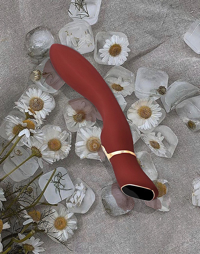11: Viotec - Chance - G-Punkt Massager - Gold & Weinrot