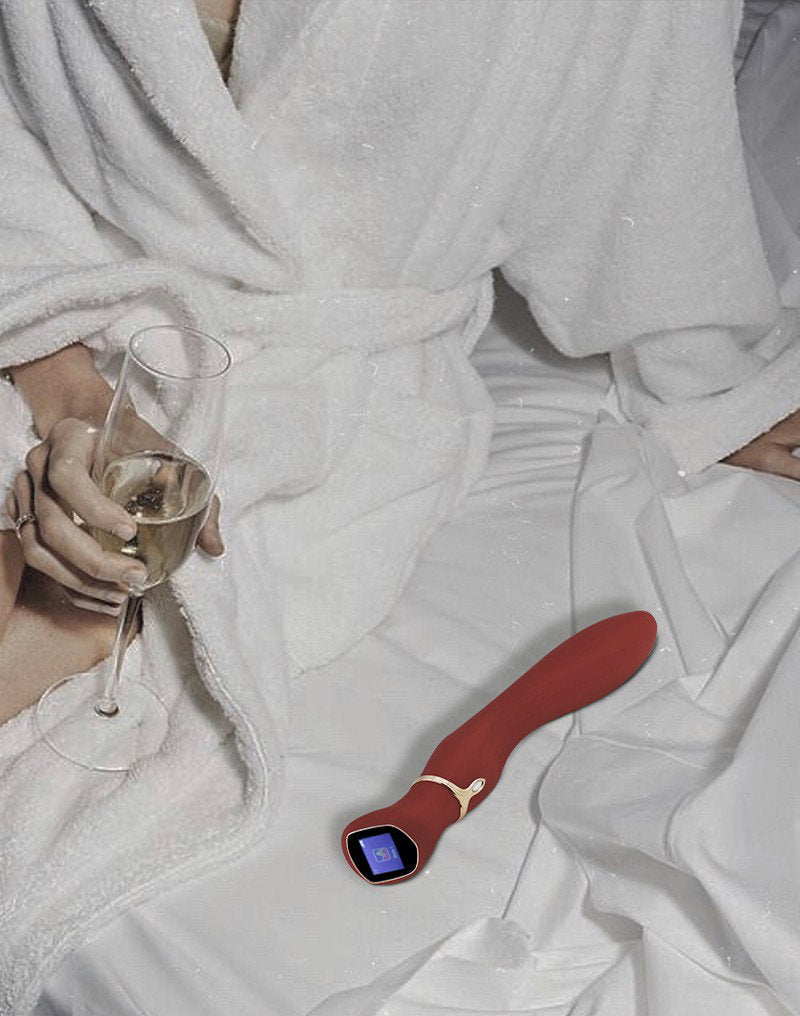 12: Viotec - Chance - G-Punkt Massager - Gold & Weinrot